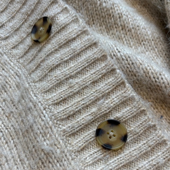 GAP Oversized Blanket Boyfriend Wool Blend Cardigan, XS - Picture 5 of 8